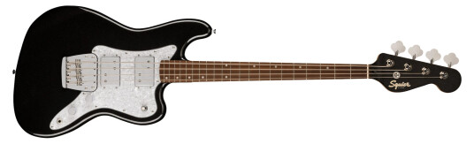 Squier Paranormal Rascal Bass Hh Metallic Black, Laurel Fingerboard