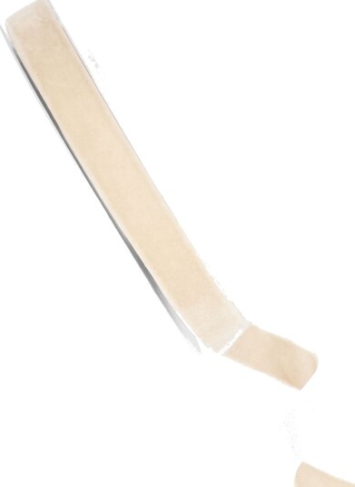 Beige Velurbånd 10 meter x 15 mm