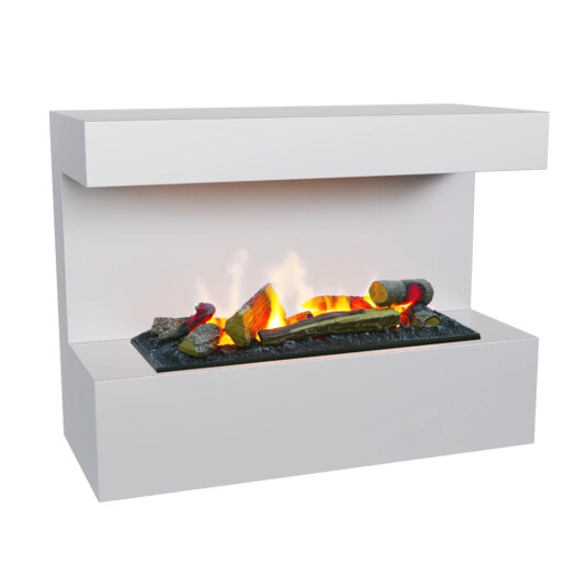 Scandiflames Electric Steinsdal Vegghengt Vanndamp peis Hvit Hvit Scandiflames Electric Steinsdal Vegghengt Vanndamp peis Hvit Hvit