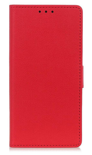 INCOVER Xiaomi Redmi Note 8 Flip Skinndeksel med Lommebok - Rød