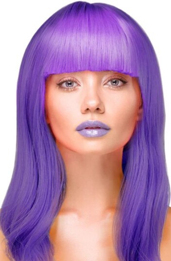 Party Wig Long Straight Purple Hair Party Wig Long Straight Purple Hair