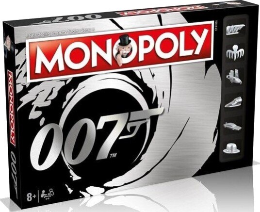 Winning Moves James Bond Monopoly English