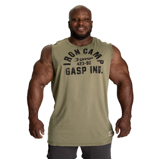 Gasp Throwback Linne Grønn Grön X large Gasp Throwback Linne Grønn Grön X large