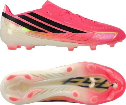 adidas F50 Hyperfast Elite Fg Road To Glory   Solar Turbo/svart/gull Metallisk Barn   Gress (Fg) størrelse 31