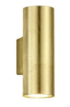 Cleo Vegglampe Rund 2L gull Cleo Vegglampe Rund 2L gull