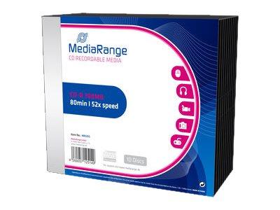 MediaRange CD-R x 10 - 700 MB - lagringsmedier