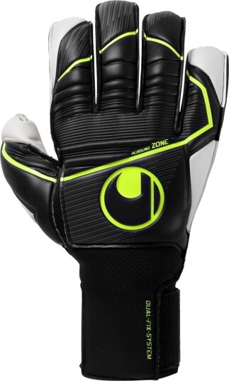 Uhlsport Absolutgrip Flex Frame Carbon Keeperhansker Svart 9.5 Uhlsport Absolutgrip Flex Frame Carbon Keeperhansker Svart 9.5