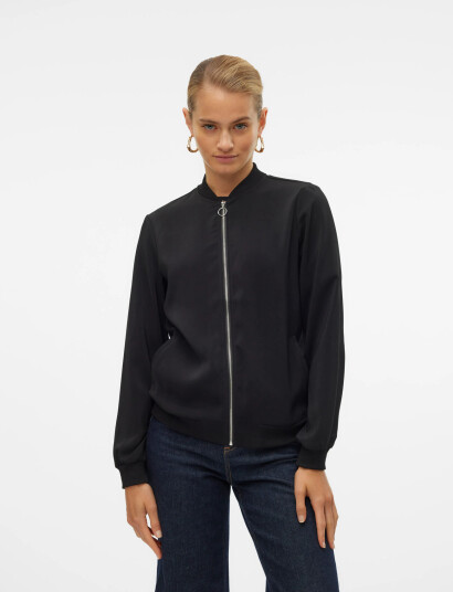 Vero Moda Vmcoco L/S Bomber Noos   Black   M