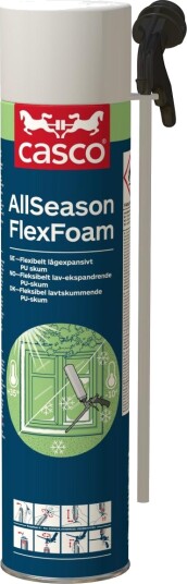 Casco AllSeason FlexFoam 700 ml Fleksibelt Fugeskum for Isolasjon Casco AllSeason FlexFoam 700 ml Fleksibelt Fugeskum for Isolasjon
