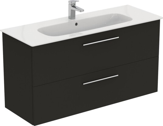 IDEAL STANDARD I.LIFE A BADEROMSMØBEL 1240X460 CARBON GREY M/KROM HÅNDTAK IDEAL STANDARD I.LIFE A BADEROMSMØBEL 1240X460 CARBON GREY M/KROM HÅNDTAK
