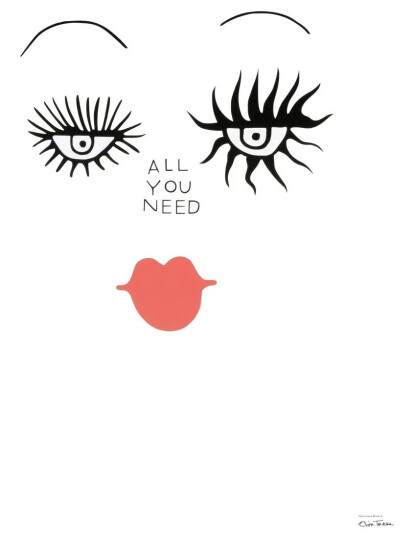 iittala Oiva Toikka All you need plakat 50 x 70 cm
