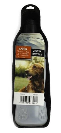 Active Canis vannflaske med skål for hunder 500 ml Active Canis vannflaske med skål for hunder 500 ml