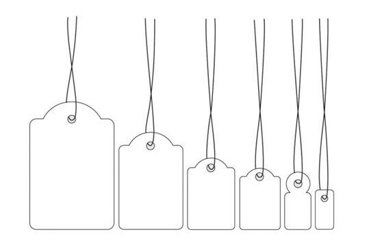 HERMA Strung marking tags - name badge labels - 1000 label(s) - 18 x 28 mm HERMA Strung marking tags - name badge labels - 1000 label(s) - 18 x 28 mm