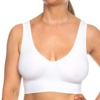 Missya BH Lucia Bra Top Wide Strap Hvit polyamid Medium Dame