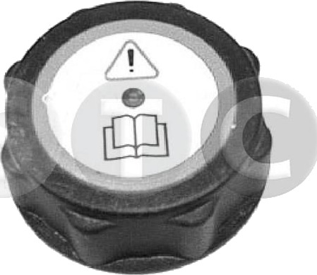 Skrulokk kjølevæsketank STC T403561 Skrulokk kjølevæsketank STC T403561