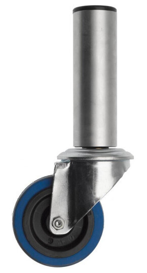 Prolyte Sm-L Stagedex Riserhjul Enkel Plattinghøyde=50cm, U/brems