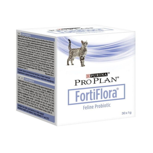 Purina Pro Plan Veterinary Diets Feline Fortiflora 30X1 G Purina Pro Plan Veterinary Diets Feline Fortiflora 30X1 G