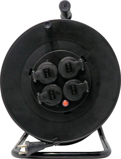 Nordic Quality Kabeltrommel Power Med 4 Uttak (35 m)