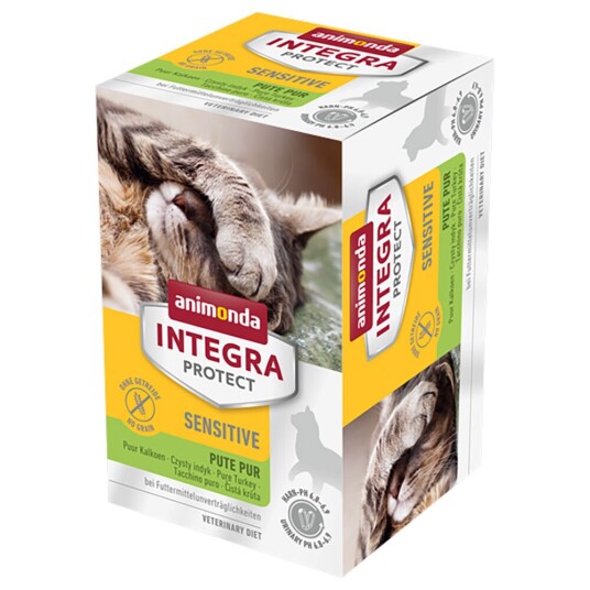 Animonda Integra Protect Adult Sensitive Skål 6 X 100 G Kalkun Animonda Integra Protect Adult Sensitive Skål 6 X 100 G Kalkun