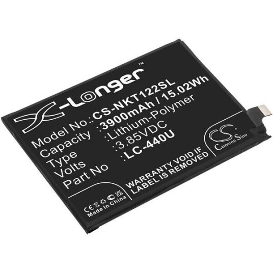 Nokia Batteri (3900 mAh 3.8 V, Sort) passende til Nokia 5.3 2020 Nokia Batteri (3900 mAh 3.8 V, Sort) passende til Nokia 5.3 2020