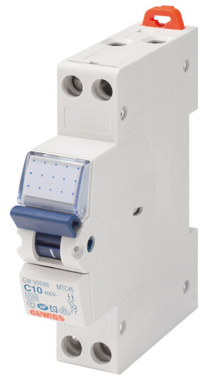 Gewiss Mini Elementautomat MT B 10A 2P 10kA GW90346