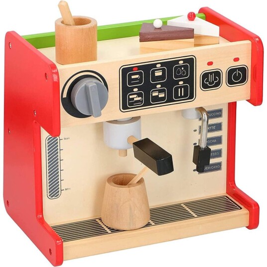 Kaffemaskin og Butikk, Leketøy - 2-i-1 Kaffemaskin og Butikk, Leketøy - 2-i-1