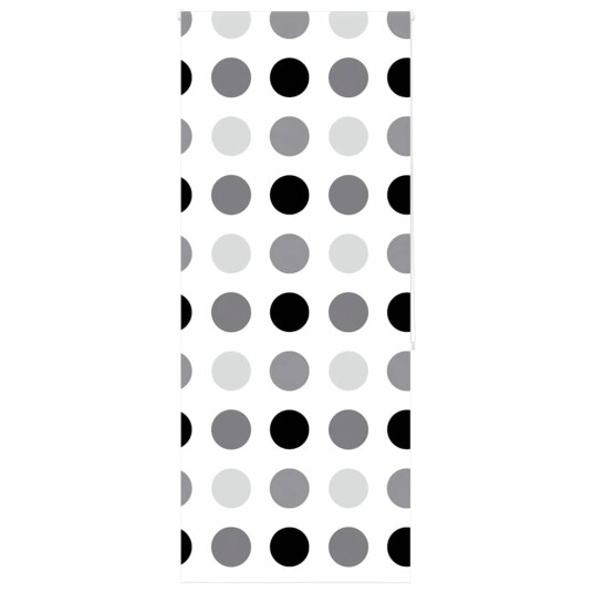  Dusjrullgardin 110x240 cm Stoff Bredde 106 cm