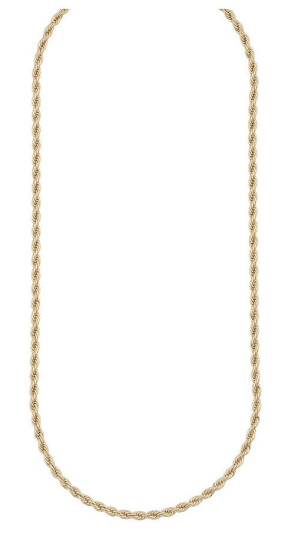 Snö Of Sweden Exibit Necklace Gold/Plain 45cm Snö Of Sweden Exibit Necklace Gold/Plain 45cm