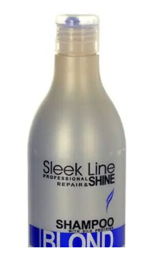 Stapiz Sleek Line Blond Shampoo Silkeshampo for blondt hår 300ml