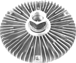 VAN WEZEL 0646739 Clutch, kjølevifte