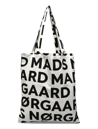 Mads Nørgaard Sacky Atoma Aop Bag - White - ONE SIZE Mads Nørgaard Sacky Atoma Aop Bag - White - ONE SIZE