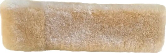 Becksöndergaard Dora Shearling Headband EMPERADOR BROWN M/L