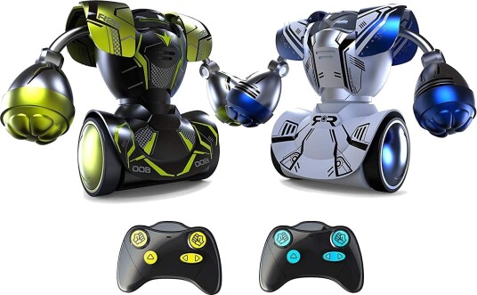 Silverlit Robo Kombat Twin Set - Radiostyrte Roboter med Lys og Lyd 14 cm