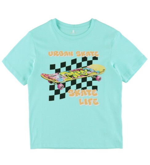 Name It T skjorte NkmVoto Limpet Shell/Skate Life Name It 7 8 år 122 128 T skjorte Blå Name It T skjorte NkmVoto Limpet Shell/Skate Life Name It 7 8 år 122 128 T skjorte Blå