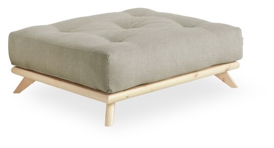 Karup Design Senza Puff, Linen/Natur Unoliving 1580365-01-0 1580365-09-0
