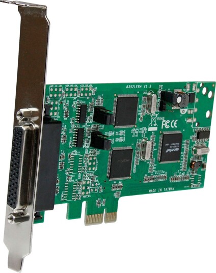 StarTech PCI Express seriell kombinasjonskort 4 porter