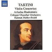 MediaTronixs Giuseppe Tartini : Violin Concertos (Muller-bruhl, Cologne Co, Daskalakis) CD Pre-Owned