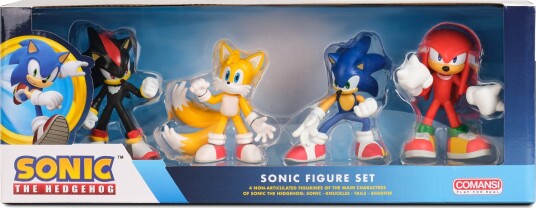Comansi Sonic Figurer Gavesett 4-pakning Comansi Sonic Figurer Gavesett 4-pakning