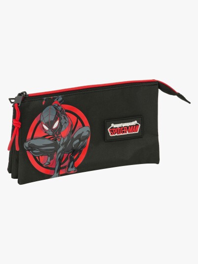 Marvel Spider Man Miles Morales Trippelpennal Svart