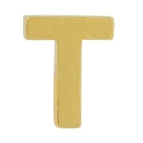 IX Studios Letter Øredobber 22 kt. DMB0352TGD - Dame - 925 sterling silver