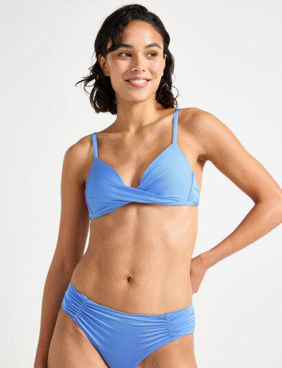 Lindex Swim Top Nicola Shiny - Blue - S Lindex Swim Top Nicola Shiny - Blue - S