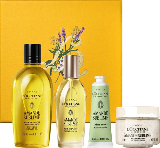 L"Occitane Almond Amande Body Set 4pcs