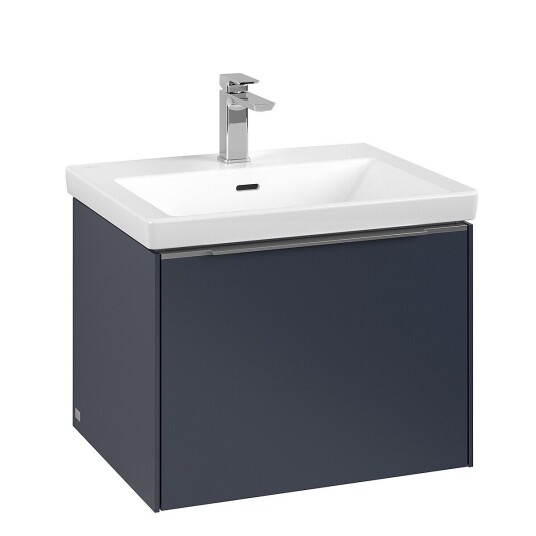 Villeroy & Boch  Subway 3.0 Servantskap m/1 skuff 572x429x478 mm Blå Matt