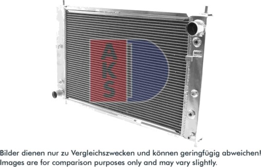 Radiator, motorkjøling AKS DASIS 090137AL