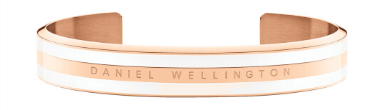 Daniel Wellington DW Emalie Bracelet Satin White S Roségull Daniel Wellington DW Emalie Bracelet Satin White S Roségull