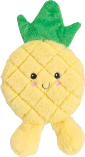 Little&Bigger Juicy Vibes Plushy Disq Squeaker Pineapple