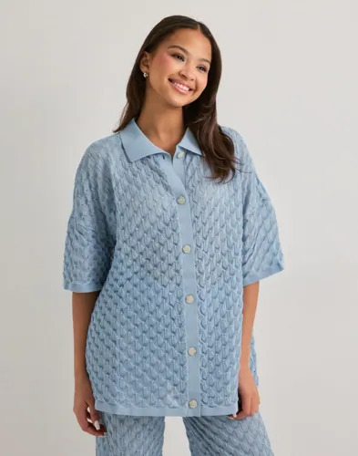 Malina Blå Moa Knitted Shirt