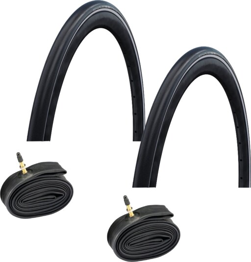 Schwalbe One Plus 700x28C foldedekk 2 dekkk + 2 slanger