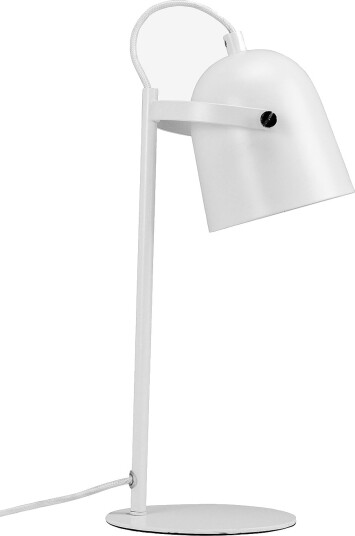 Dyberg Larsen Oslo bordlampe hvit Hvit Bordlamper