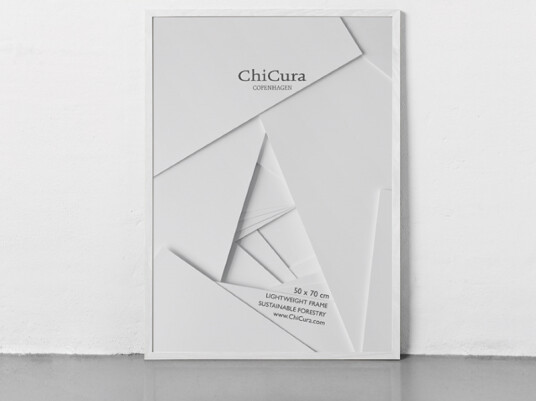 ChiCura Ramme White 50x70